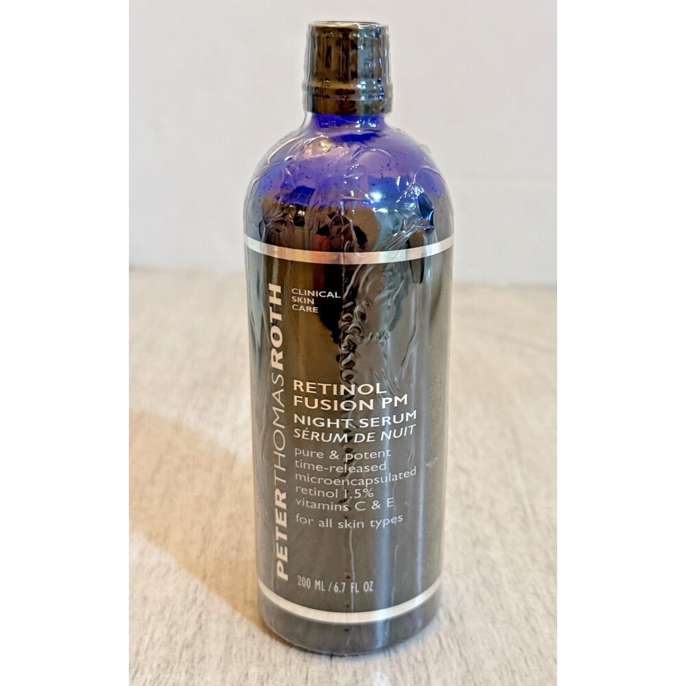 Peter Thomas Roth Retinol Fusion PM Night Serum 6.7 fl oz 200 ml Super-Size New